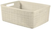 Košík M Jute 245371 krémový 12l