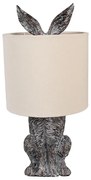Brown & Beige RABBIT nočná lampa