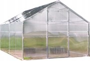 Skleník polykarbonát 3x4 m záhradný oceľový 20x40 mm domček polykarbonát 6 mm
