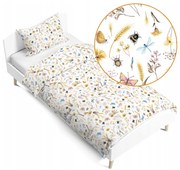 Detské bavlnené obliečky 140x200 cm BABYMAM PREMIUM - Letný slnovrat