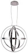 Závesné LED svietidlo Copernicus, 5x LED 180w, 3000k, ch
