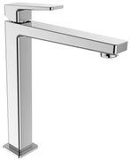 Sapho Sapho, TURSI stojanková umývadlová batéria vysoká bez výpuste, predĺžená hubica, chrómová, TI007