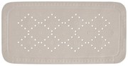 Spirella Protišmyková podložka do vane ALASKA, svetlohnedá, 71 x 36 cm