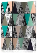 Artgeist Paraván - Tropical Mosaic [Room Dividers]