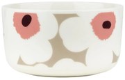 Miska Oiva Unikko 0,5l, béžovo-ružová