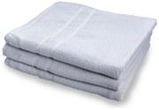 Hotelová osuška Deluxe 100x200 cm biela 100% bavlna