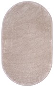 Vopi, Kusový koberec Laguna béžová ovál, 80x150 ovál, béžová, obývacia izba