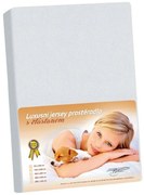 Bellatex Jersey plachta s elastanom svetlo sivá,140 x 200 cm, 140 x 200 cm