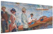 Obraz - Auguste Renoir, Oarsmen at Chatou, reprodukcia (120x50 cm)