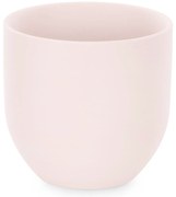 Púdrovo ružový keramický svietnik SHIRE