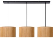 Lucide 03429/03/30 - Luster na lanku MAGIUS 3xE27/40W/230V bambus