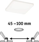 Paulmann 92397 - LED/8,5W IP44 Kúpeľňové podhľadové svietidlo VARIFIT 230V