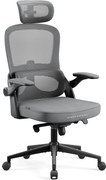 Ergonomická kancelárska stolička Normal Size, sivá: Diablo V-Light