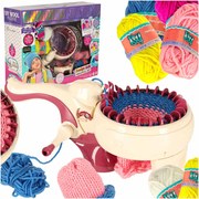 KIK Súprava na pletenie na stroji 5 farieb priadzí