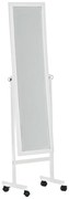 Stojace zrkadlo Yolanda - 150x45x30 - Biela