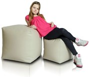 Sedací vak taburetka veľká béžová TiaHome