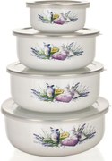 Smaltované misky s viečkami Lavender, BANQUET