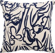 Obliečka na vankúš Ensikukat 50x50, bielo-modrý