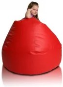 Sedací vak malá guľa červená TiaHome