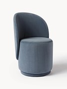 Stolička so zamatovým čalúnením Zeyno