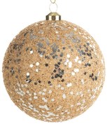 VIANOČNÁ BANKA NA STROMČEK SADA 6 KS (FI) 10 CM VZOROVANÁ