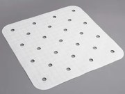 Protišmyková podložka do sprchy 54x54 cm, biela%