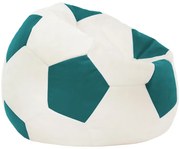 Plyšový sedací vak Futbal tyrkys