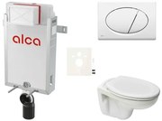 Cenovo zvýhodnený závesný WC set Alca na zamurovanie + WC S-Line S-line Pre SIKOAP1
