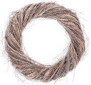 Prútený veniec sivohnedá, pr. 30 cm