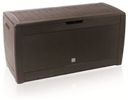 Záhradný box, 310 l, tmavo hnedá