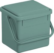 Rotho 2. akosť - S - Odpadkový kôš, na bio odpad, Kompostér BIO, matne zelený, 5l