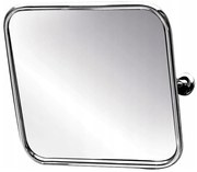 Cersanit Etude, nastaviteľné zrkadlo 60X60 cm, chróm, K97-039
