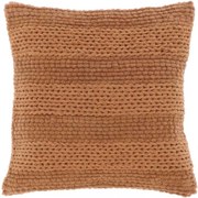 Dekoračný vankúšik NANCY 45x45 cm, hnedý