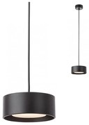 Redo 01-3101 - LED Luster na lanku PUNKT LED/6W/230V pr. 15 cm čierna