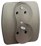 Dvojitá zásuvka z/u AGZ2CZ satén