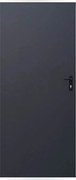 Plechové dvere 80, ľavé, antracit