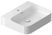 Umývadlo na dosku Ravak Ceramic Slim 55x45 cm otvor pre batériu uprostred XJX01155006