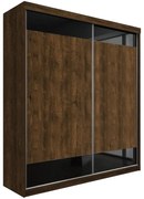 Skriňa Top 15 200 tmavý jaseň