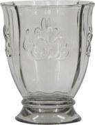 Sivý pohár Saint-Émilion so vzorom – Ø 8,5*10,5 cm / 250ml
