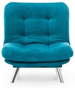 Rozkladacie kreslo Solo II petrolejové