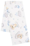 Flanelová plienka s potlačou New Baby koala modrá