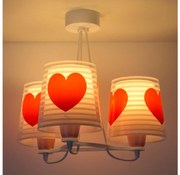 Dalber 81197S - Detský luster LIGHT FEELING 3xE27/60W/230V