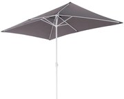 Garthen 71760 Slnečník s kľučkou obdĺžnikový - antracit 2x3 m