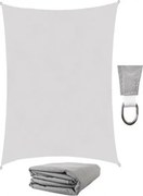 Tieniaca plachta štvorec 5x5m 10188 sivá 200g/m