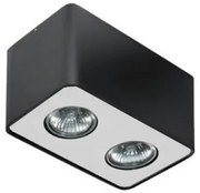 Moderné svietidlo AZZARDO NINO 2 black/alu AZ1385