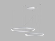 LED2 3274651D Závesné svietidlo Circle Set 2 Pz, W Dali/push DIM 104W 3000K