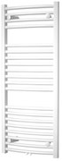 Mereo Mereo, Vykurovací rebrík, 450x970 mm, 562 W, oblý, biely, stredové pripojenie, MER-MT31S