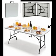 Garden Line SKLADACÍ TURISTICKÝ/KATERINGOVÝ STÔL 180 x 75 x 72 CM *2521