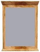 Zrkadlo Guru 70x90 indický masív mango Mango natural