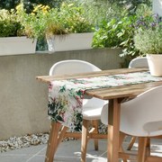 ZÁHRADNÝ VODEODOLNÝ BEHÚŇ NA STÔL GARDEN 40X140 CM KVETY